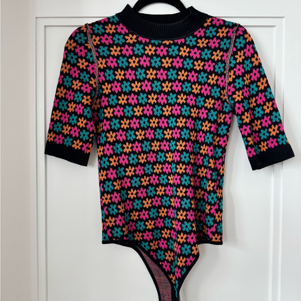 Eclectic floral bodysuit - Free People - Size S